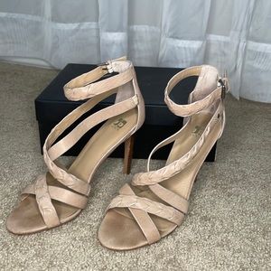 Joe’s Nude Ramsey Strappy Heeled Sandals